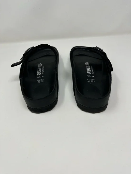 Birkenstock Women’s Arizona Exquisite Black Suede Sandals New with Tags - Picture 9 of 11